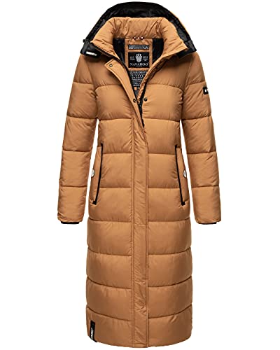 Navahoo Damen Winter Jacke Stepp Mantel B872 [B872-Isal-Camel-Gr.L] von Navahoo