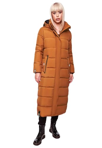 Navahoo Damen Winter Jacke Stepp Mantel B872 [B872-Isal-Cinnamon-Gr.XXL] von Navahoo