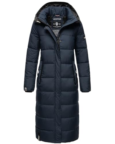 Navahoo Damen Winter Jacke Stepp Mantel B872 [B872-Isal-Navy-Gr.M] von Navahoo