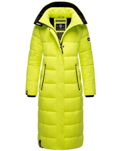 Navahoo Damen Winter Jacke Stepp Mantel B872 [B872-Isal-Neon-Green-Gr.XS] von Navahoo