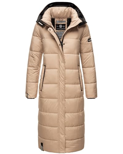 Navahoo Damen Winter Jacke Stepp Mantel B872 [B872-Isal-Taupe-Gr.XS] von Navahoo