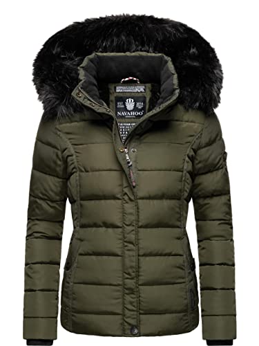 Navahoo Damen Winterjacke Miamor Olive Gr. S von Navahoo