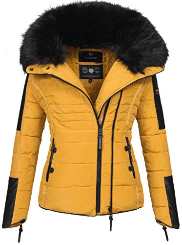 Navahoo Damen Winter Stepp Jacke Parka Winterjacke Steppjacke warm B386 von Navahoo