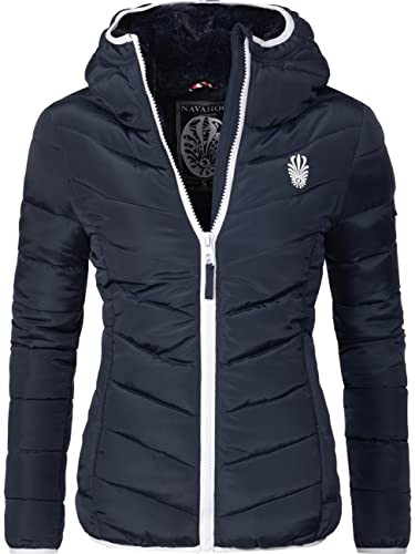 Navahoo Damen Winterjacke Steppjacke Elva Navy Gr. M von Navahoo