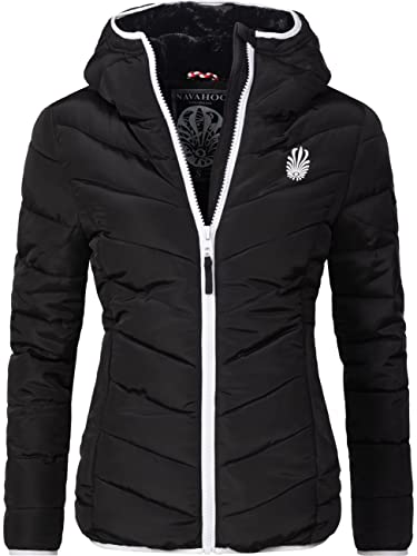 Navahoo Damen Winterjacke Steppjacke Elva Schwarz Gr. XL von Navahoo