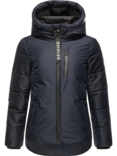 Navahoo Damen Winterjacke Steppjacke Krümelein Navy Gr. 3XL von Navahoo