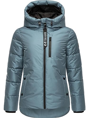 Navahoo Damen Winterjacke Steppjacke Krümelein Powder Blue Gr. XS von Navahoo