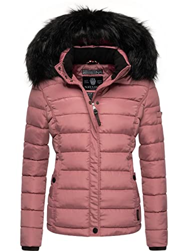Navahoo Damen Winterjacke Miamor Dark Rose Gr. S von Navahoo