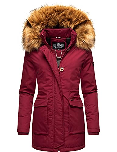 Navahoo Damen Winterjacke Wintermantel Schneeengel-Prc Bordeaux Gr. XS von Navahoo