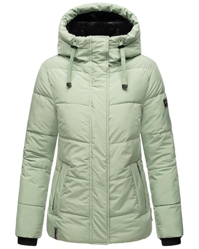 Navahoo Damen Winterjacke warme Steppjacke mit Kapuze und abnehmbaren Kunstfell-Kragen Sag ja XIV Smokey Mint Gr. 3XL Navahoo Damen Winterjacke warme Steppjacke mit Kapuze und abnehmbaren Kunstfell-Kragen Sag ja XIV Smokey Mint Gr. 3XL von Navahoo
