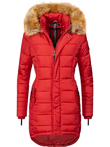Navahoo Damen Wintermantel Papaya Rot Gr. XL von Navahoo