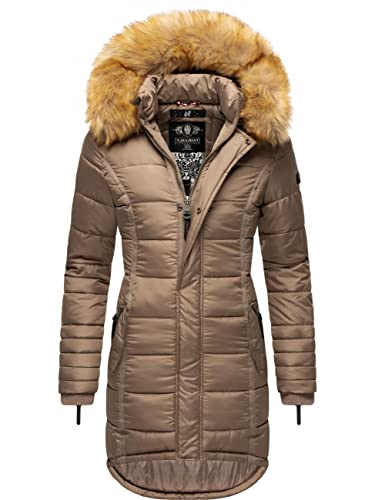 Navahoo Damen Wintermantel Papaya Taupe2 Gr. XL von Navahoo