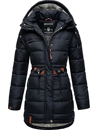 Navahoo Damen Wintermantel Steppmantel Winterjacke Kurzmantel warm gefüttert abnehmbare Kapuze Daliee Navy Gr. XXL Navahoo Damen Wintermantel Steppmantel Winterjacke Kurzmantel warm gefüttert abnehmbare Kapuze Daliee Navy Gr. XXL von Navahoo