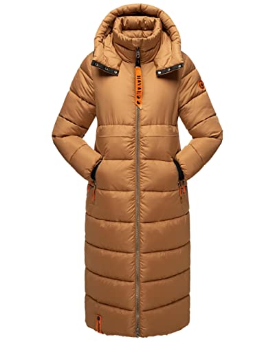 Navahoo Damen Wintermantel Warmer Steppmantel mit Kapuze Kristallblume Camel Gr. L Navahoo Damen Wintermantel Warmer Steppmantel mit Kapuze Kristallblume Camel Gr. L von Navahoo