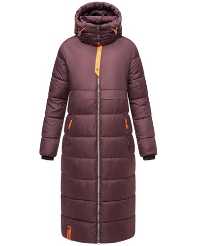 Navahoo Damen Wintermantel Warmer Steppmantel mit Kapuze Kristallblume Dusty Plum Gr. L Navahoo Damen Wintermantel Warmer Steppmantel mit Kapuze Kristallblume Dusty Plum Gr. L von Navahoo
