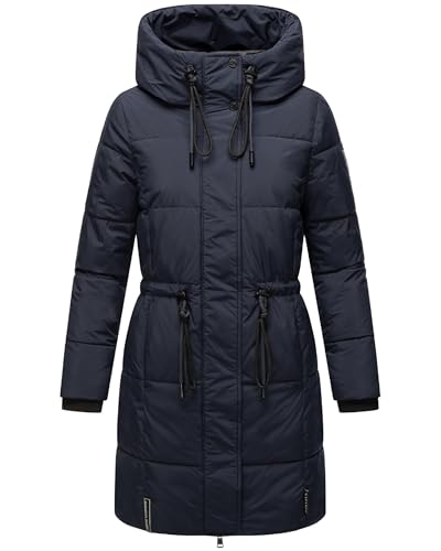 Navahoo Damen Wintermantel kurzer Steppmantel mit Kapuze Zuckertatze XIV Navy Gr. XS Navahoo Damen Wintermantel kurzer Steppmantel mit Kapuze Zuckertatze XIV Navy Gr. XS von Navahoo