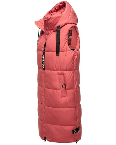 Navahoo Damen ärmellose Lange Outdoorweste warme Winterjacke Schnuffelchen Rouge Gr. XXL Navahoo Damen ärmellose Lange Outdoorweste warme Winterjacke Schnuffelchen Rouge Gr. XXL von Navahoo