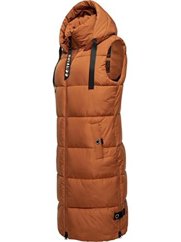 Navahoo Damen ärmellose Lange Outdoorweste warme Winterjacke Schnuffelchen Rusty Cinnamon Gr. 3XL Navahoo Damen ärmellose Lange Outdoorweste warme Winterjacke Schnuffelchen Rusty Cinnamon Gr. 3XL von Navahoo