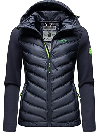 Navahoo Damen leichte Übergangsjacke Steppjacke mit Kapuze Nimm Mich Mit Navy Gr. XS Navahoo Damen leichte Übergangsjacke Steppjacke mit Kapuze Nimm Mich Mit Navy Gr. XS von Navahoo