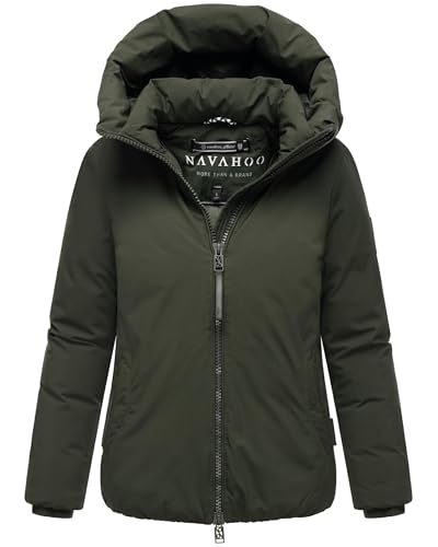 Navahoo Damen warme Winterjacke mit 2-Wege-Reißverschluss Blütenlicht 14 Dark Olive Gr. L Navahoo Damen warme Winterjacke mit 2-Wege-Reißverschluss Blütenlicht 14 Dark Olive Gr. L von Navahoo