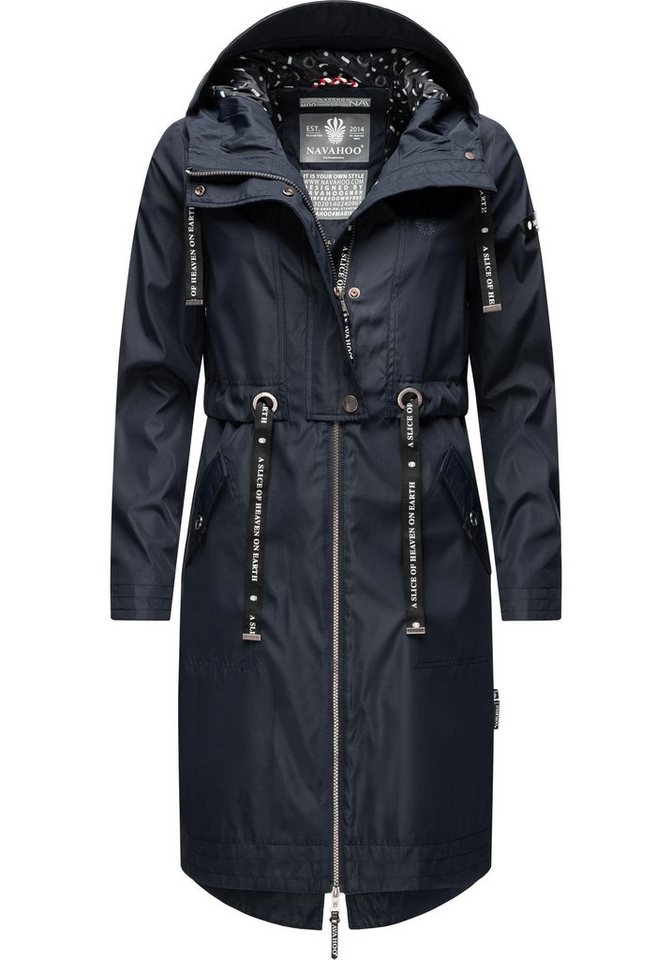 Navahoo Funktionsparka Josinaa stylische Übergangs Outdoorjacke mit Kapuze von Navahoo