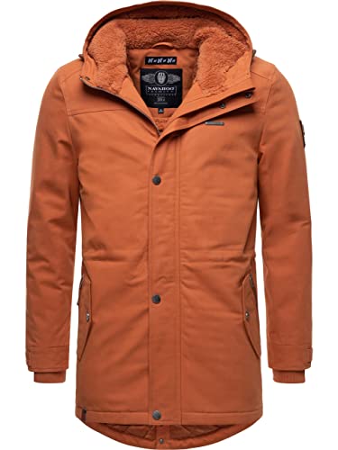 Navahoo Herren Winterjacke Wintermantel Manaka Rusty Cinnamon Gr. S von Navahoo