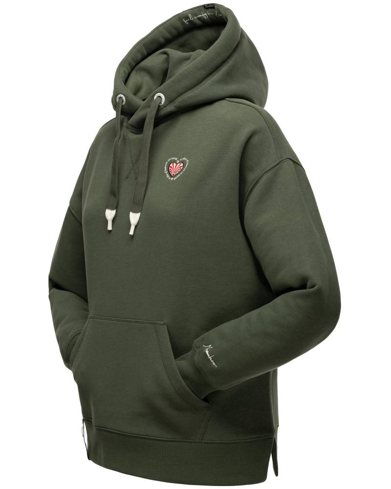 Navahoo Kapuzensweatshirt "Goldfee", Stylischer Damen Hoodie im Oversize-Look von Navahoo