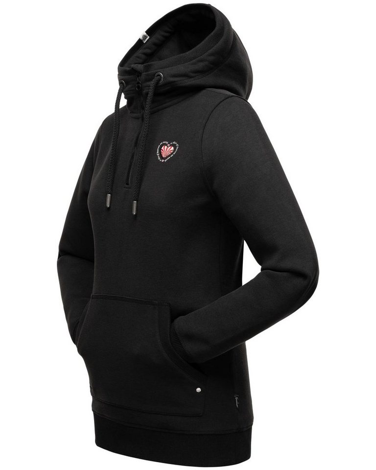 Navahoo Kapuzensweatshirt Zauberelfe Warmer Damen Hoodie mit Tunnelzug-Kordeln von Navahoo