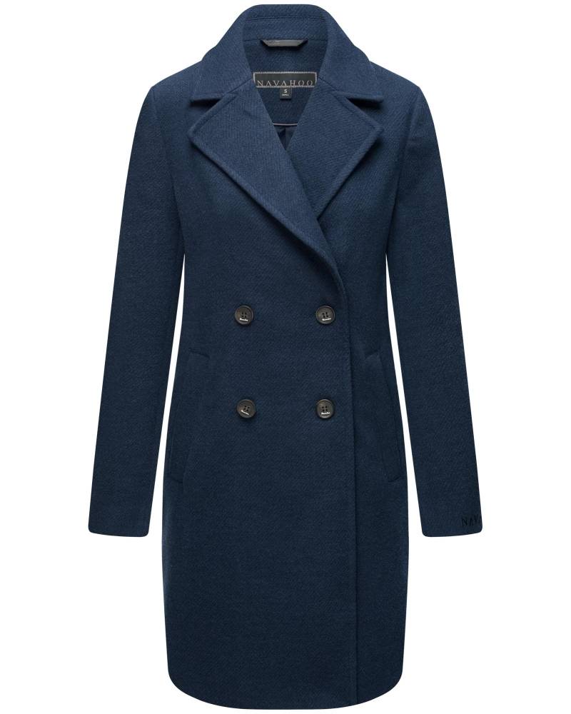 Navahoo Kurzmantel "Frostjuwel 14", Klassischer Damen Mantel in Woll-Optik von Navahoo