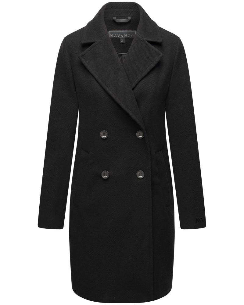 Navahoo Kurzmantel "Frostjuwel 14", Klassischer Damen Mantel in Woll-Optik von Navahoo