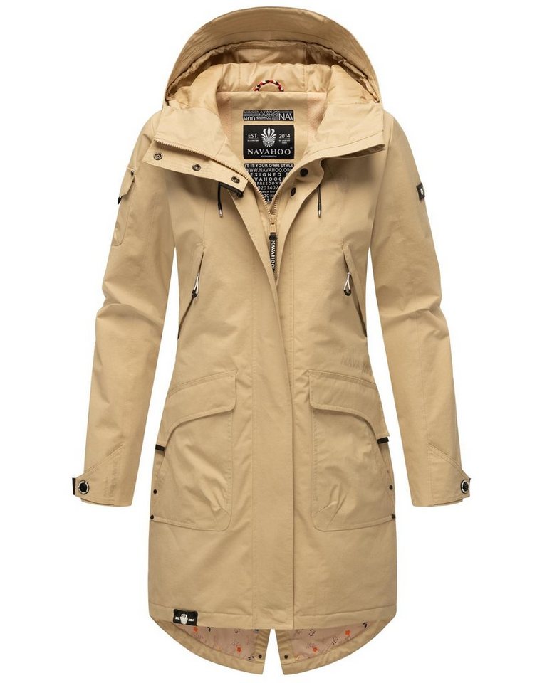 Navahoo Outdoorjacke Pfefferschote moderne Damen Übergangsjacke mit Kapuze von Navahoo