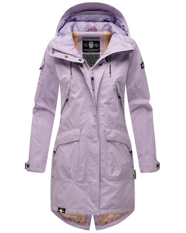 Navahoo Outdoorjacke Pfefferschote moderne Damen Übergangsjacke mit Kapuze von Navahoo