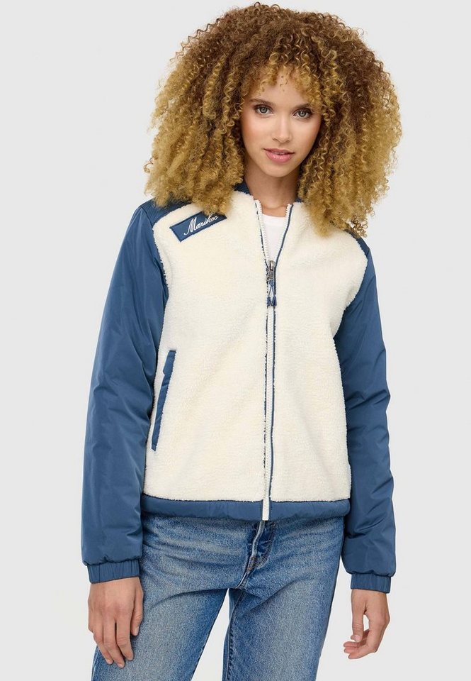 Marikoo Outdoorjacke Sayoo mit flauschigem Teddyfell von Marikoo