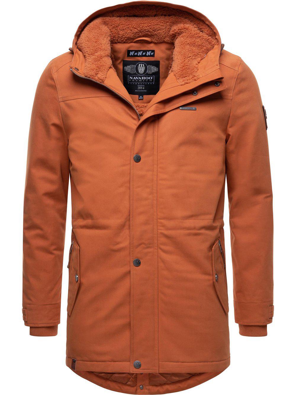 Navahoo Parka Herren Baumwolle, braun von Navahoo