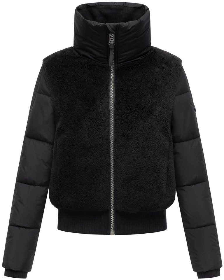Navahoo Plüschjacke Teddyzone 14 Teddy-Fleece Jacke mit hohem Kragen von Navahoo