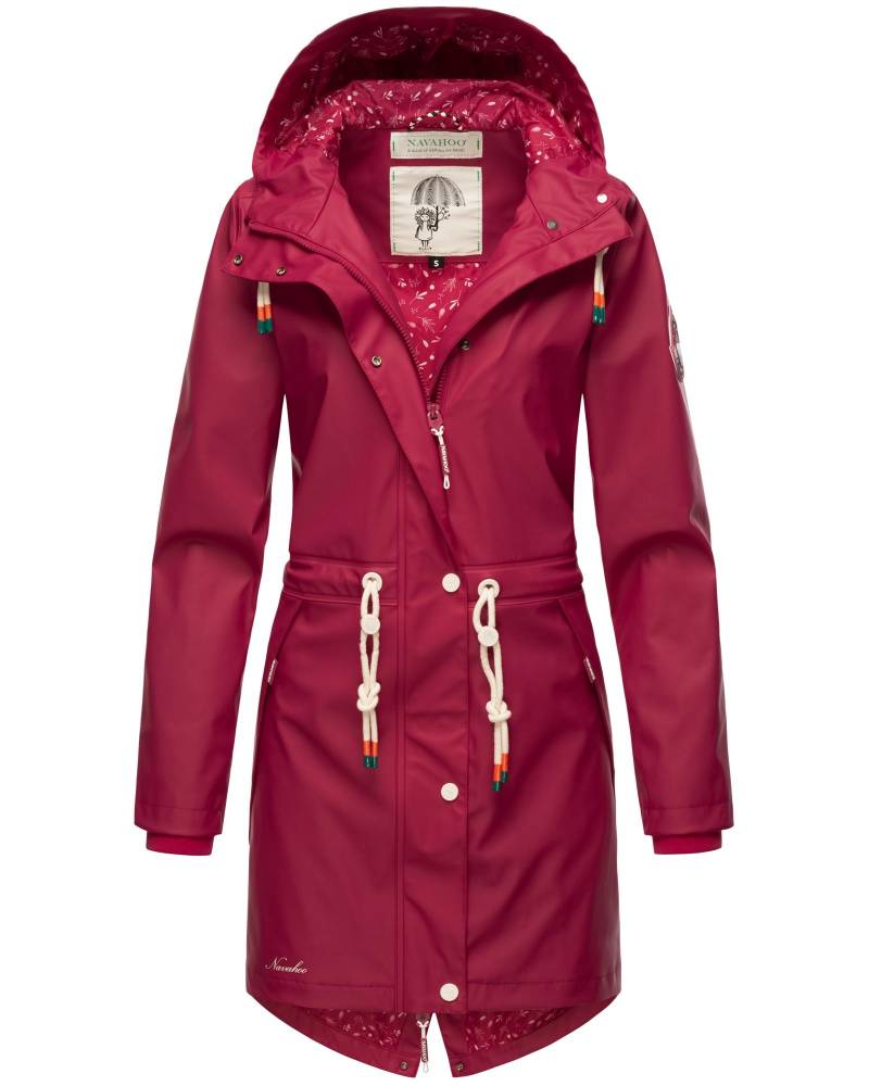 Navahoo Regenjacke "Tropical Stormoo" mit Kapuze Wasserdichter Damen Outdoor Regenmantel von Navahoo