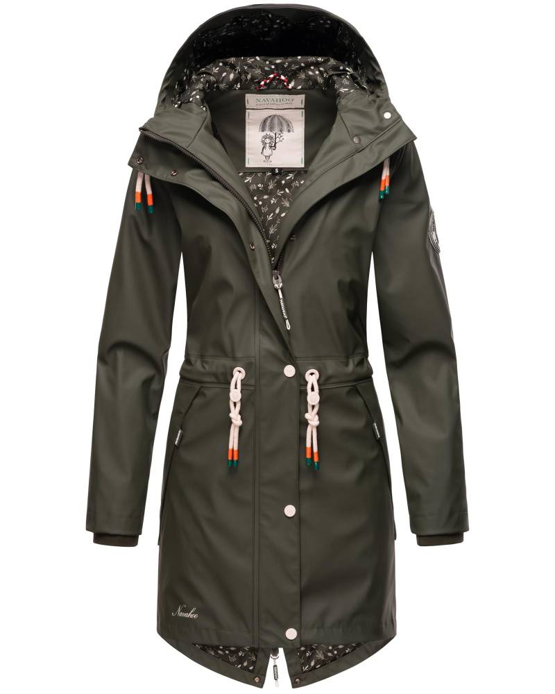 Navahoo Regenjacke "Tropical Stormoo" mit Kapuze Wasserdichter Damen Outdoor Regenmantel von Navahoo