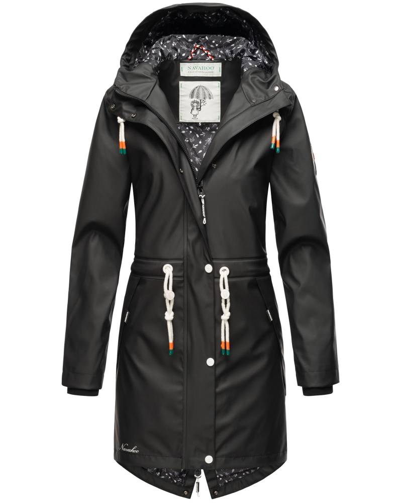 Navahoo Regenjacke "Tropical Stormoo" mit Kapuze Wasserdichter Damen Outdoor Regenmantel von Navahoo