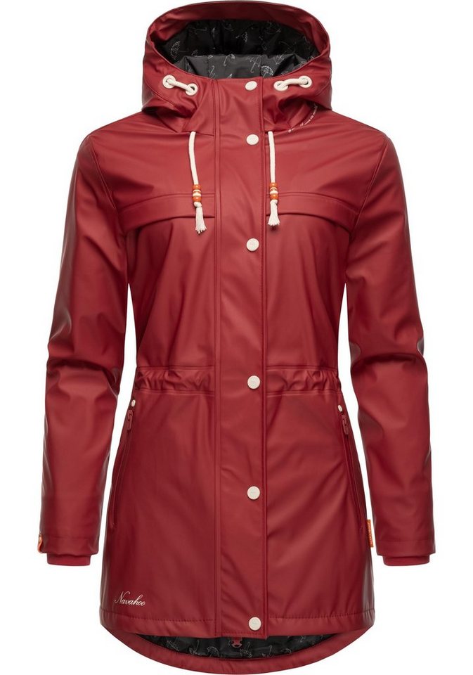 Navahoo Regenmantel Rainy Forest modischer Damen Outdoor Regenparka von Navahoo