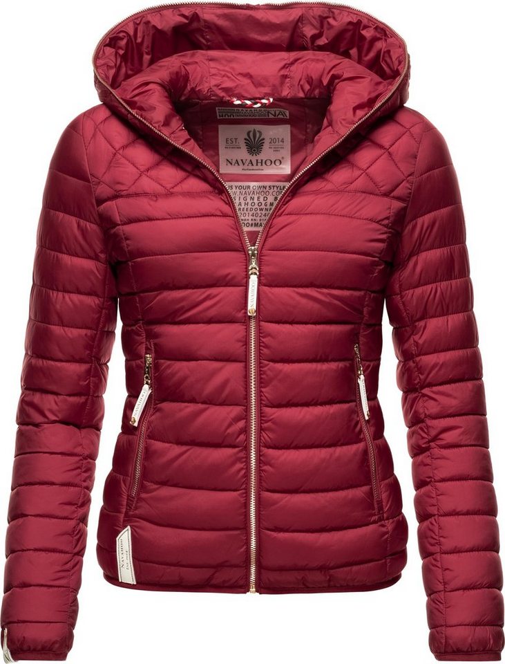 Navahoo Steppjacke Ich Bin Hübsch leichte Übergangsjacke mit Kapuze Navahoo Steppjacke Ich Bin Hübsch leichte Übergangsjacke mit Kapuze von Navahoo