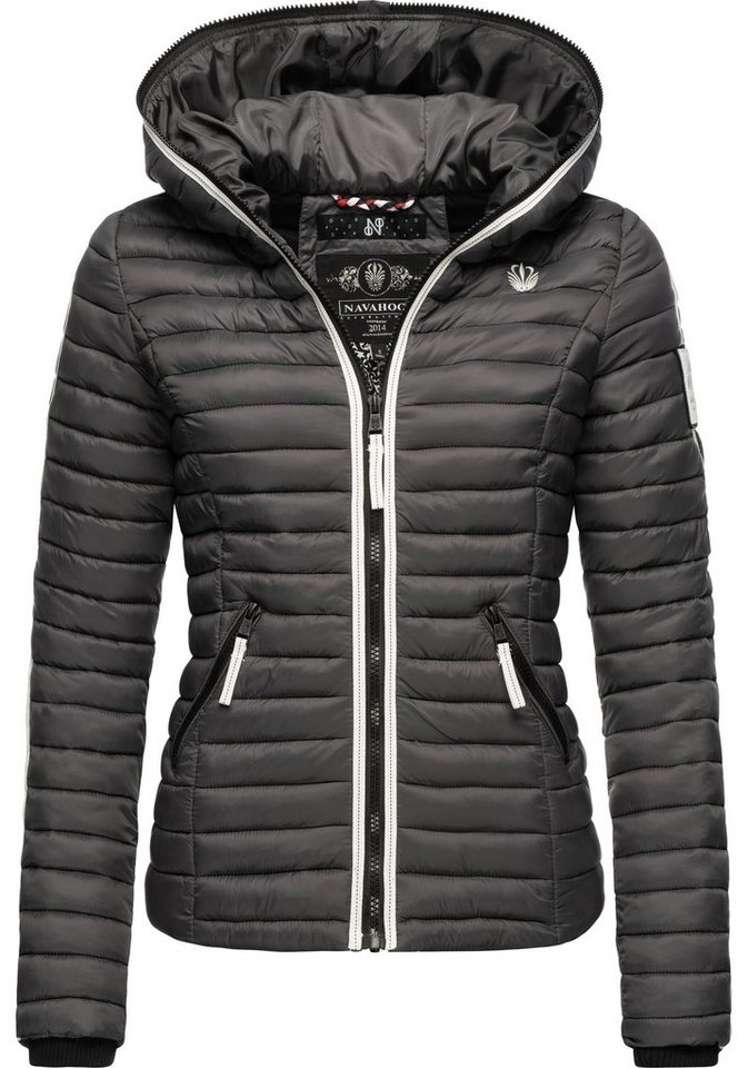 Navahoo Steppjacke Kimuk Prc leichte Übergangsjacke mit Kapuze von Navahoo