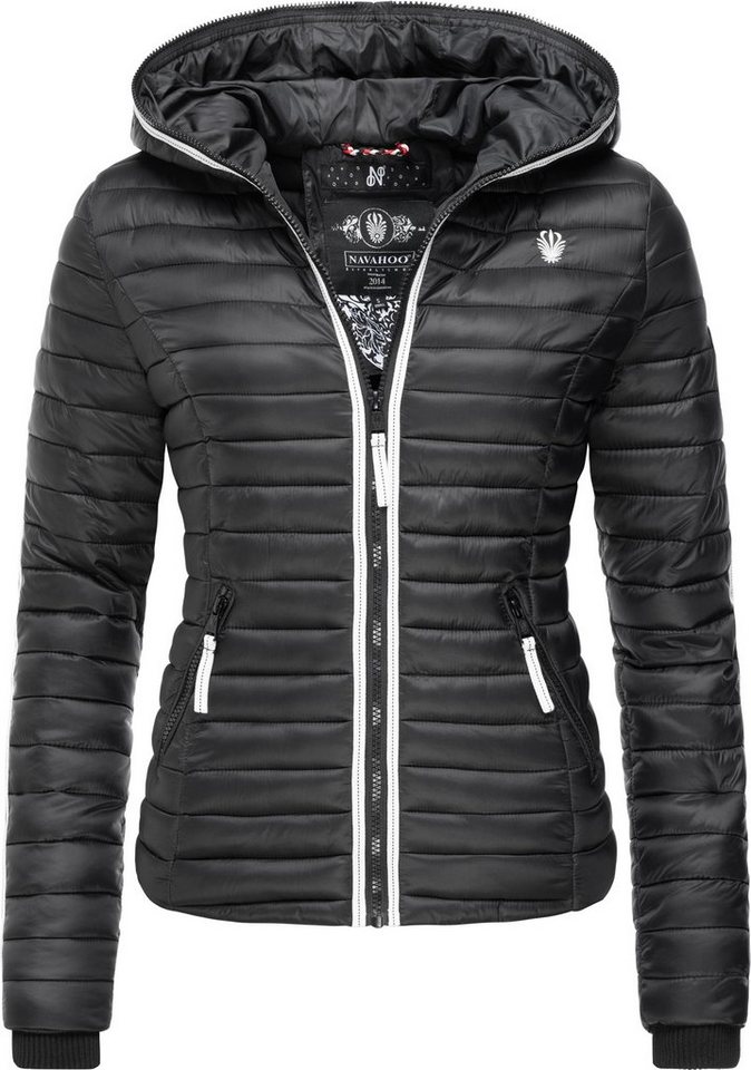 Navahoo Steppjacke Kimuk Prc leichte Übergangsjacke mit Kapuze von Navahoo