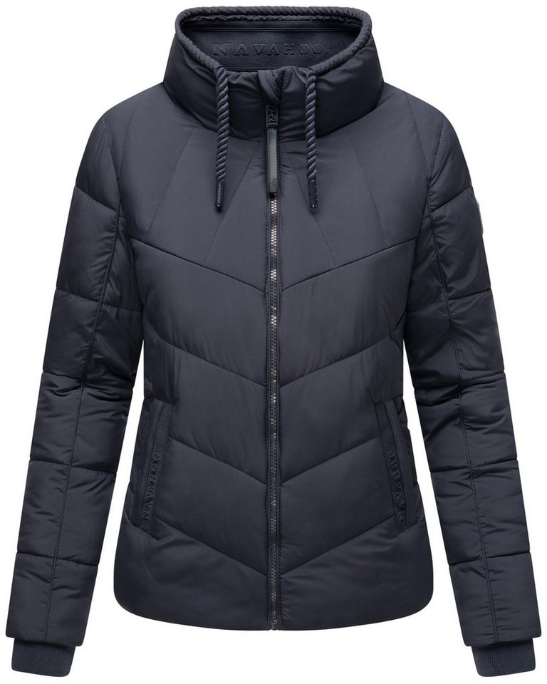 Navahoo Steppjacke Liebesfee 14 gesteppte Damen Übergangsjacke mit wattiertem Stehkragen von Navahoo