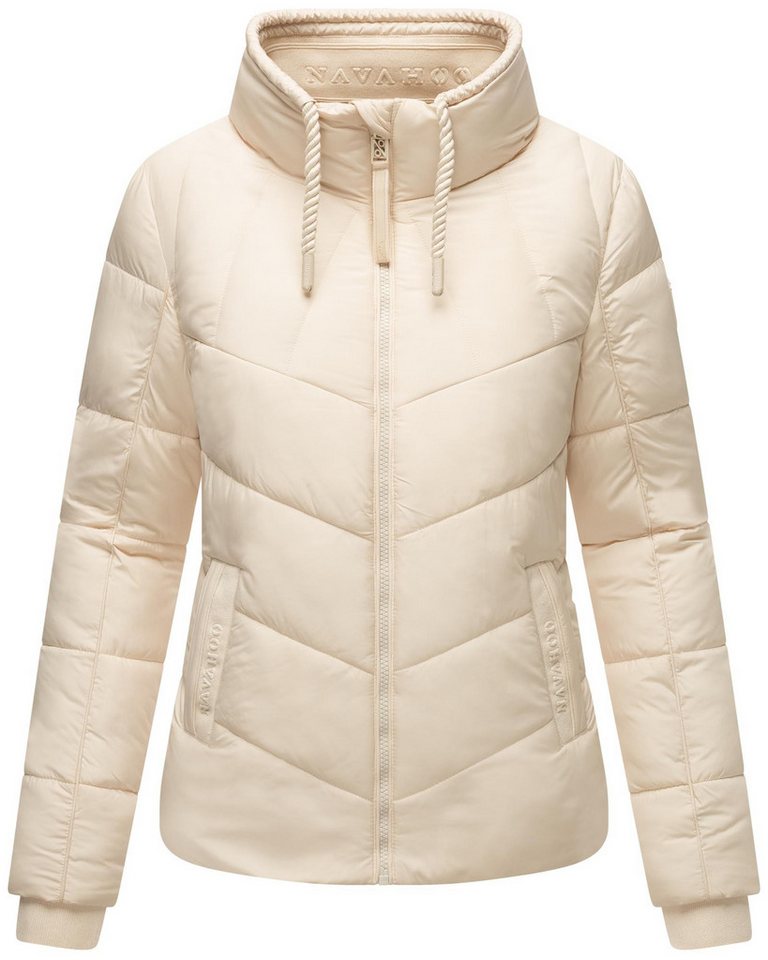 Navahoo Steppjacke Liebesfee 14 gesteppte Damen Übergangsjacke mit wattiertem Stehkragen von Navahoo
