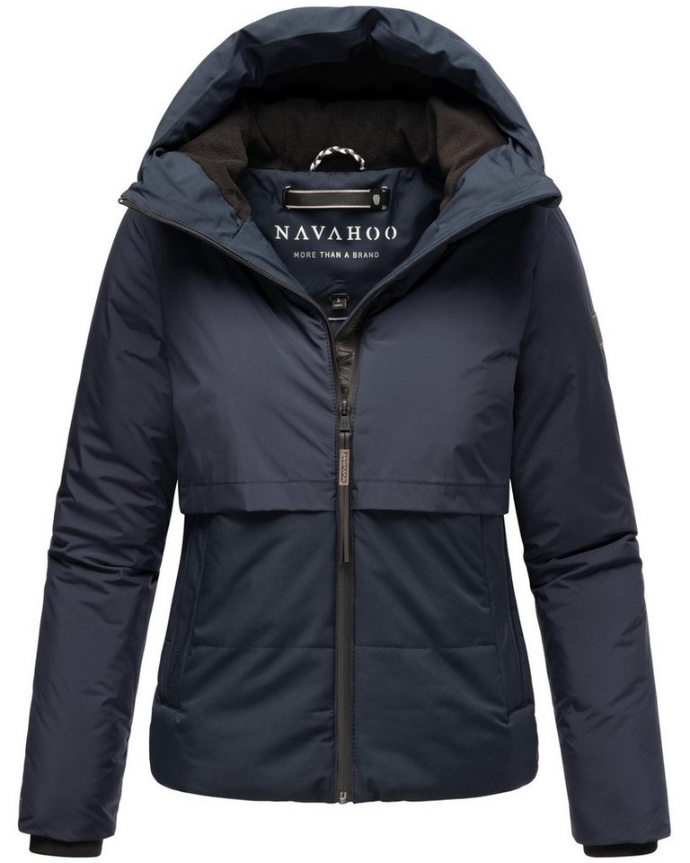 Navahoo Steppjacke Liebesküken XIV modische Damen Winterjacke mit Fleece-Innenfutter von Navahoo