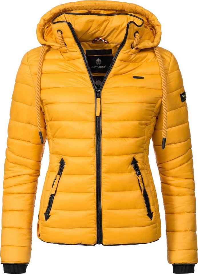 Navahoo Steppjacke Lulana leichte Übergangsjacke mit Kapuze von Navahoo