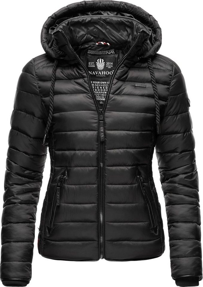 Navahoo Steppjacke Lulana leichte Übergangsjacke mit Kapuze von Navahoo