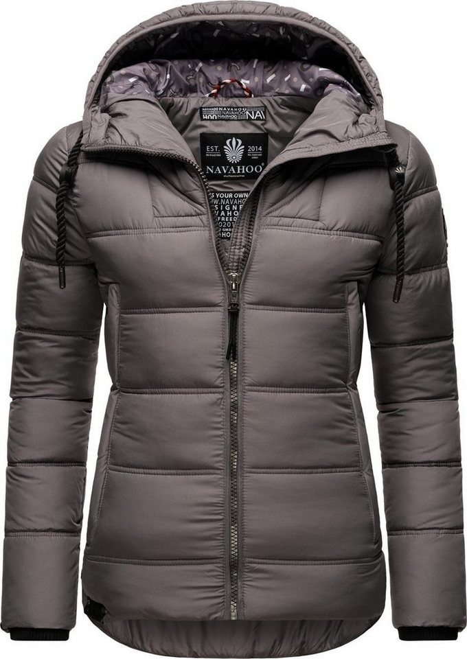 Navahoo Steppjacke Renesmee warm gesteppte Winterjacke mit Kapuze von Navahoo