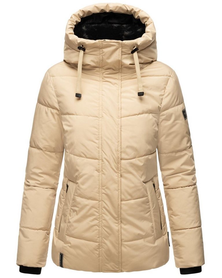 Navahoo Steppjacke Sag ja XIV Warme gesteppte Winterjacke mit Kapuze von Navahoo