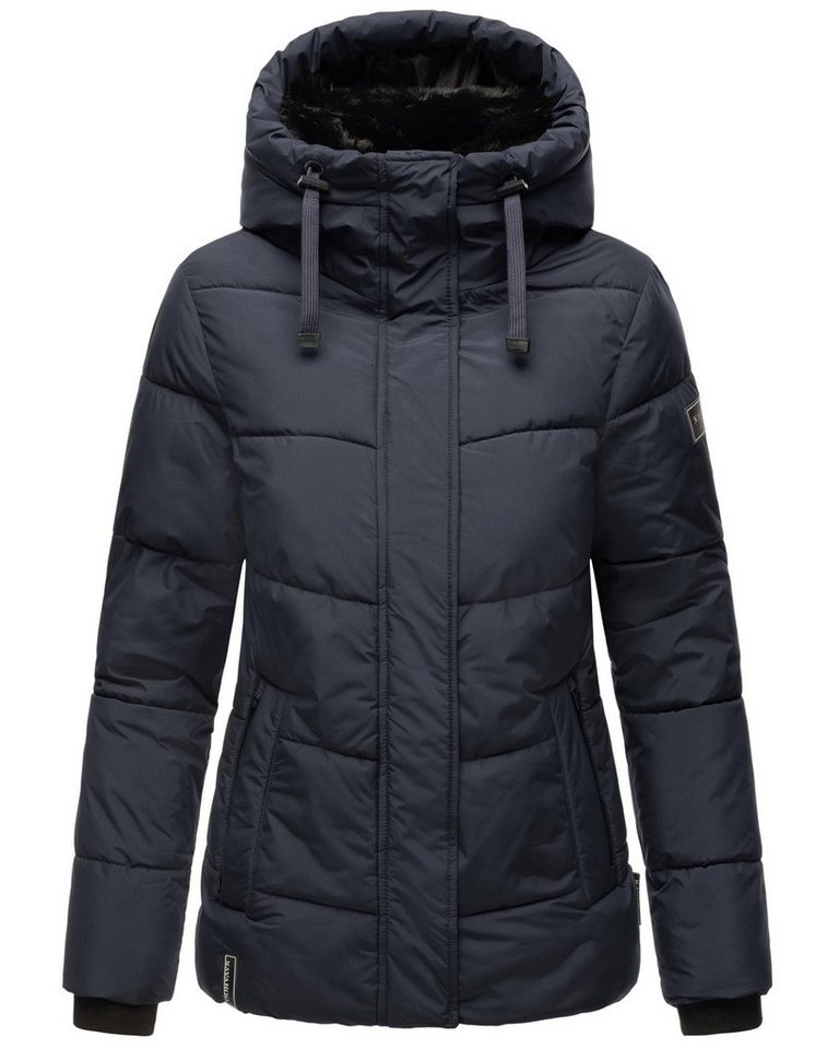 Navahoo Steppjacke Sag ja XIV Warme gesteppte Winterjacke mit Kapuze von Navahoo